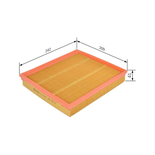 Genuine Bosch Car Air Filter S3003 Fits Daewoo Nexia - 1.5 - 95-97 1457433003 Bosch  - Town Parts