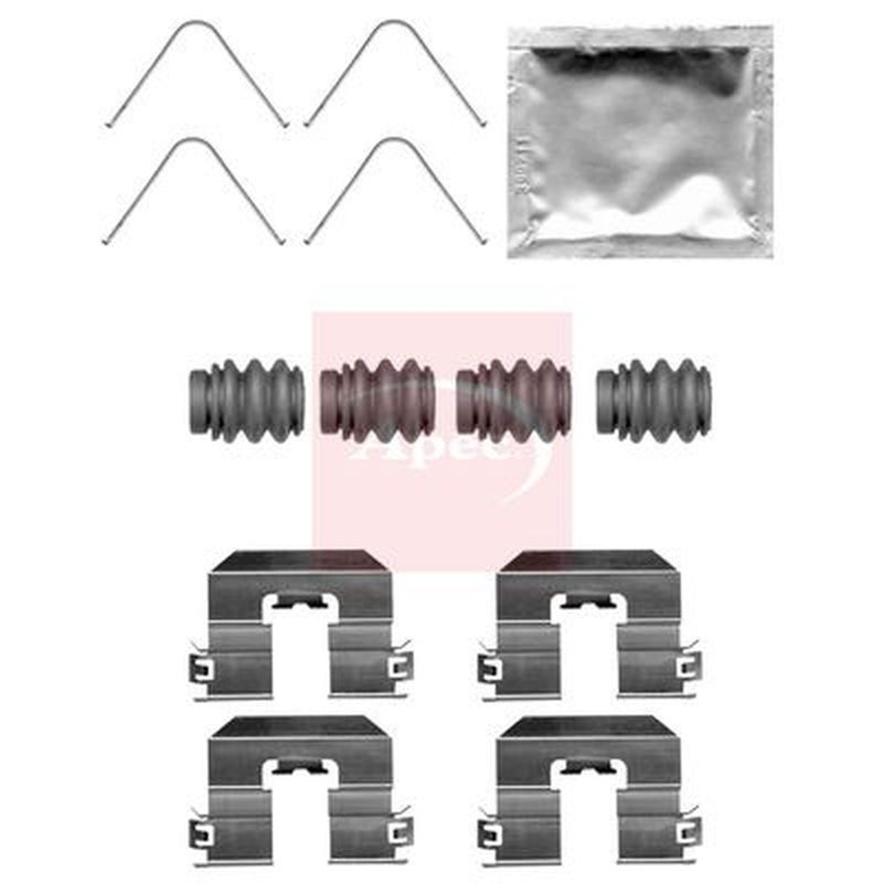 Apec Brake Shoe Accessory Kit Rear KIT2144