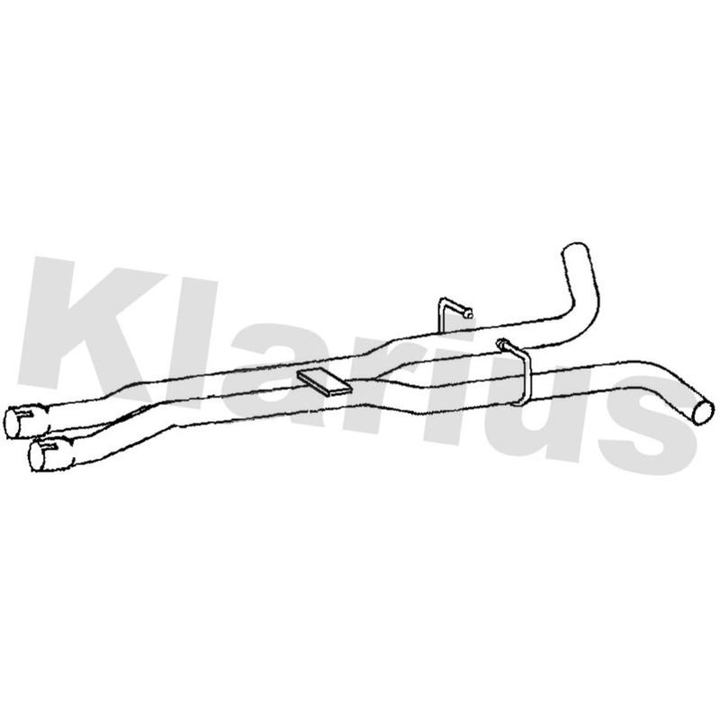 Klarius Box With Centre Pipe Centre JR359L