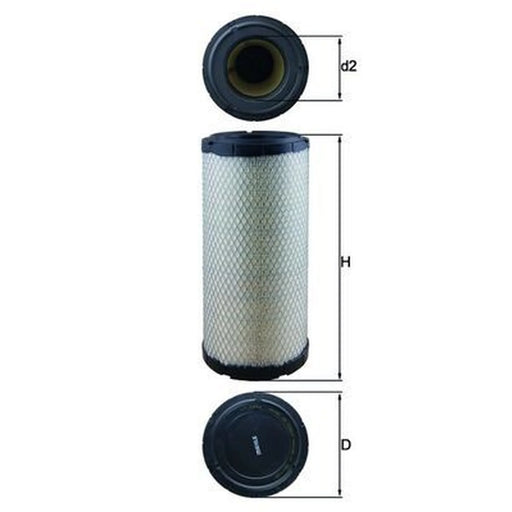 Mahle Engine Air Filter LX 1241