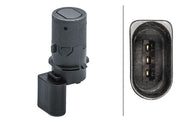 Hella 6PX 358 141-451 Sensor, park distance control