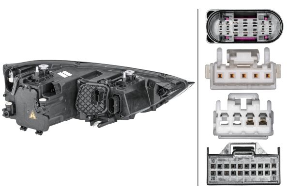 Hella 1ZS 354 838-111 Headlight