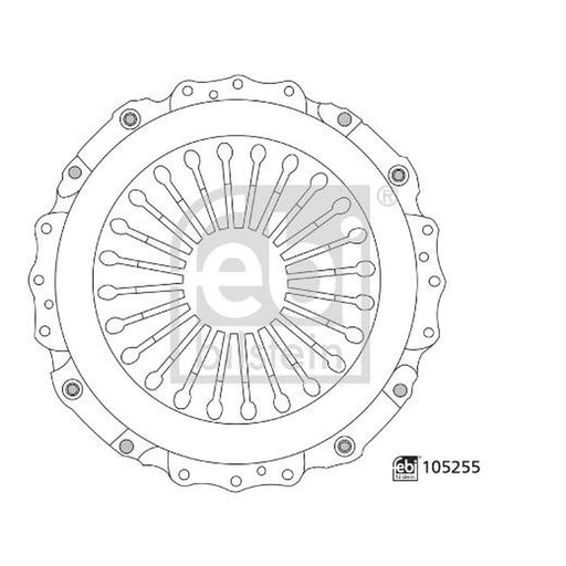 Febi Clutch Pressure Plate 430mm 105255