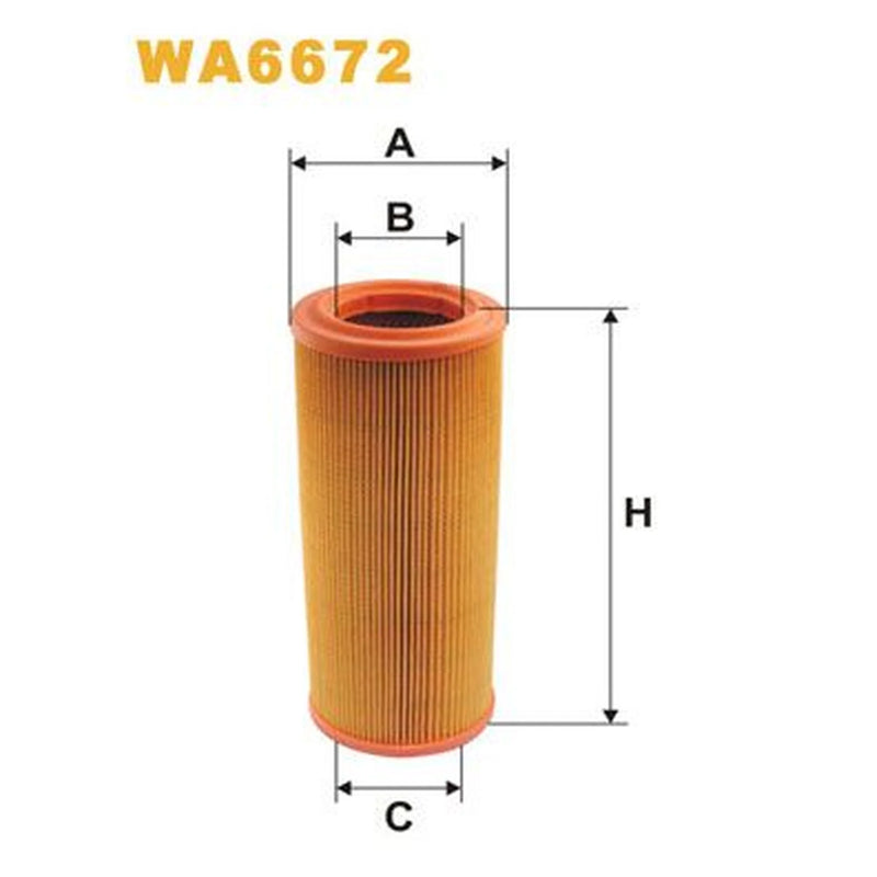 WIX Engine Air Filter WA6672