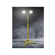 Faithfull Power Plus LED Twin Tripod Site Light 70W 240V - AST8635X2 (TRI)