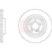 Apec Rear Brake Discs DSK3342