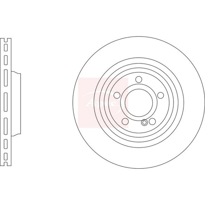 Apec Rear Brake Discs DSK3342