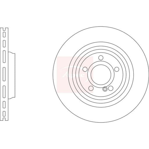 Apec Rear Brake Discs DSK3342