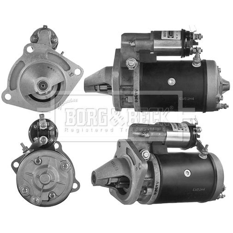 Borg & Beck Starter Motor 12V 2.1kW 10 Teeth BST2581