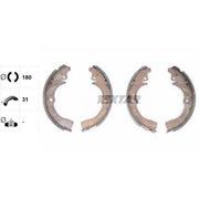 Textar Brake Shoe Set Axle Kit 91057500