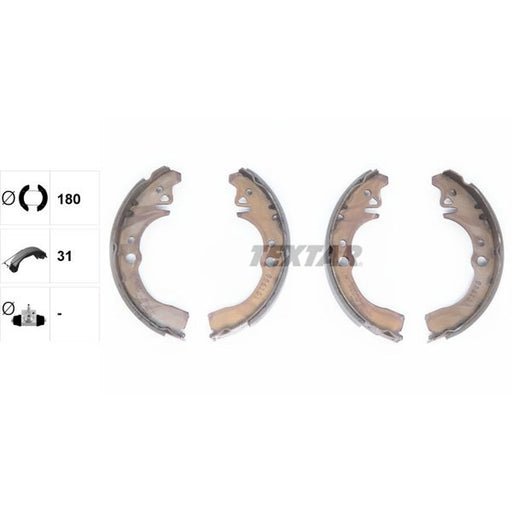 Textar Brake Shoe Set Axle Kit 91057500