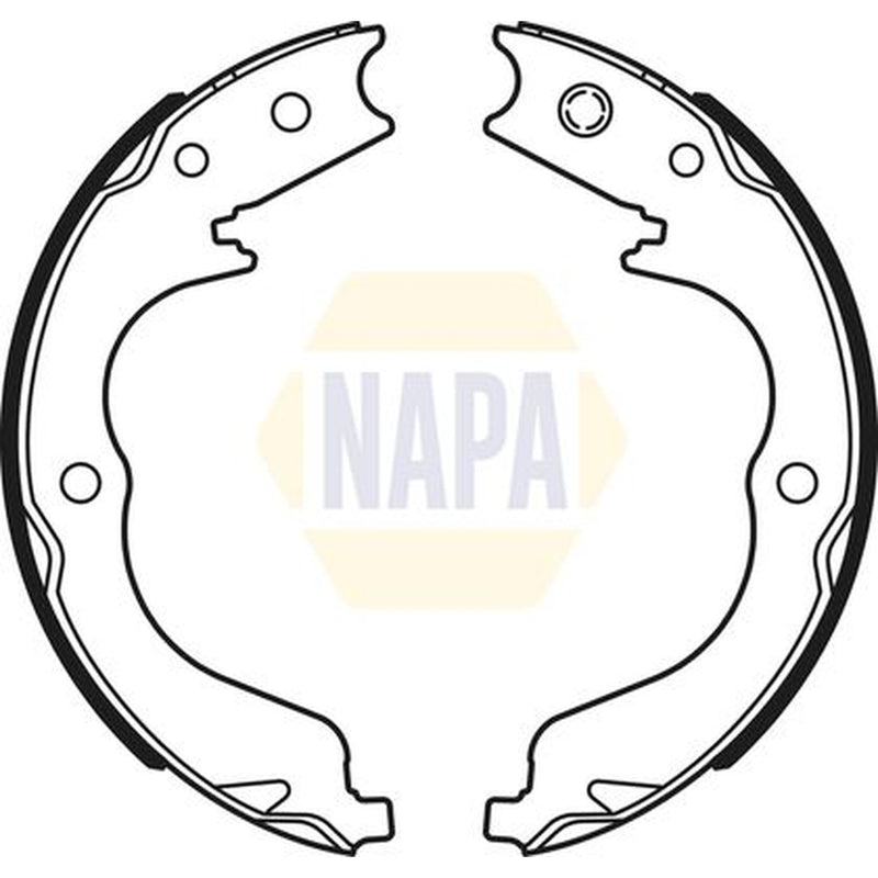 NAPA Parking Brake Shoe Set NBS5029