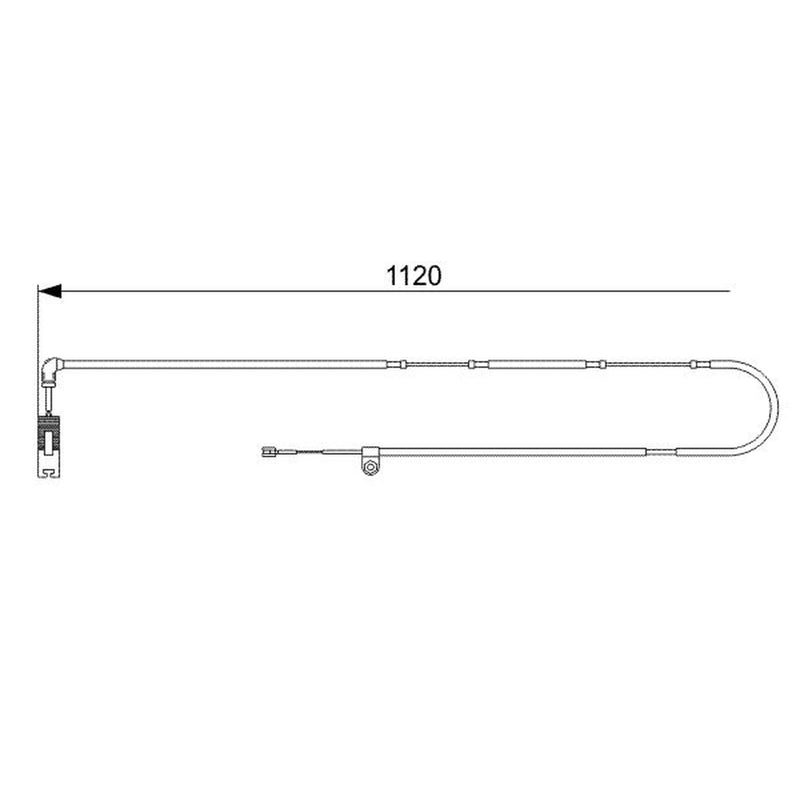 Bosch Brake Pad Wear Sensor Rear 1 987 473 010