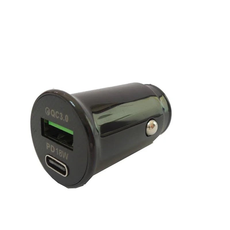 Dencon USB Dual Port Charger + LED 12/24V 7095 - 7095
