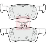 Apec Rear Brake Pad Set PAD1975