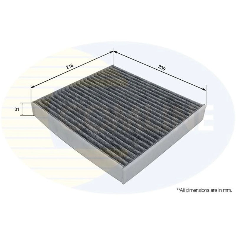 Comline Cabin Air Filter (Pollen Filter) EKF468A