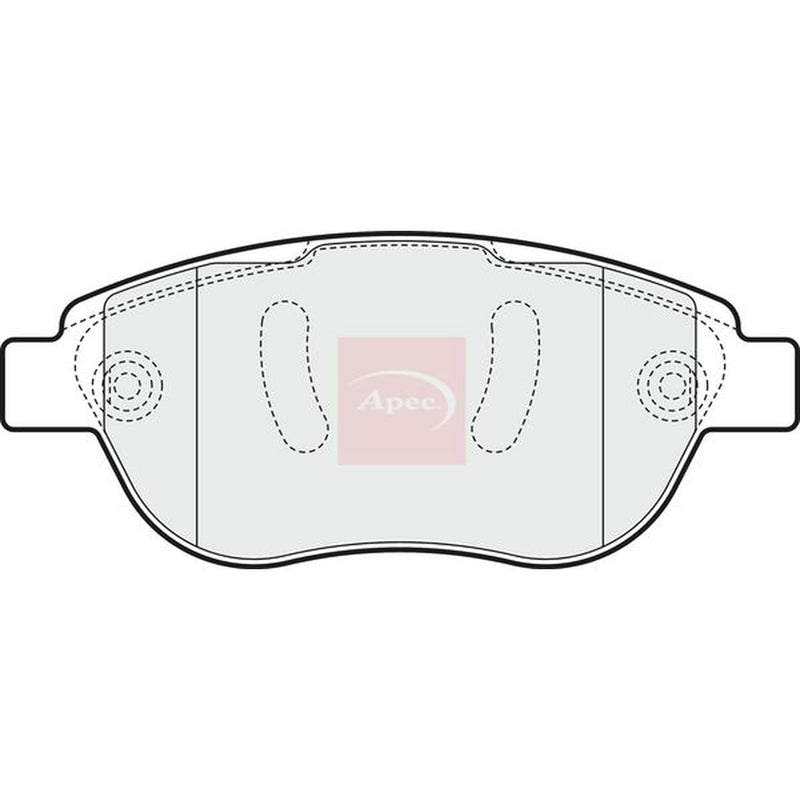 Apec Front Brake Pad Set PAD1547
