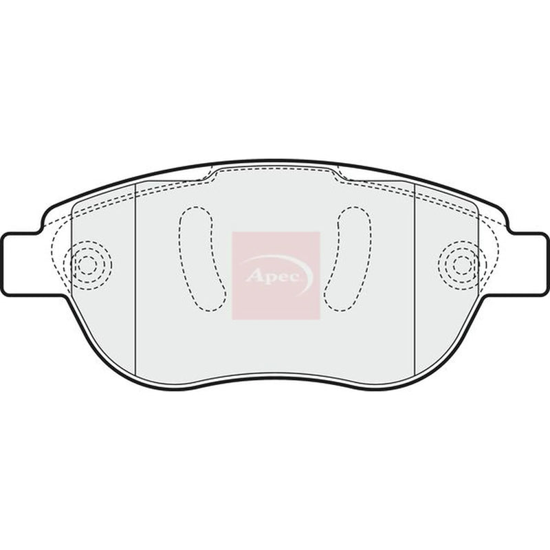 Apec Front Brake Pad Set PAD1547