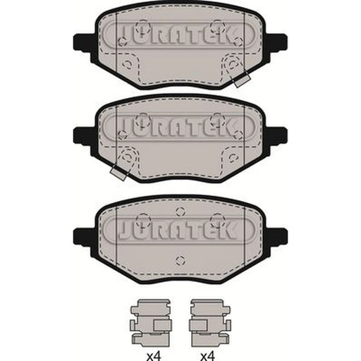 Juratek Rear Brake Pad Set JCP4032