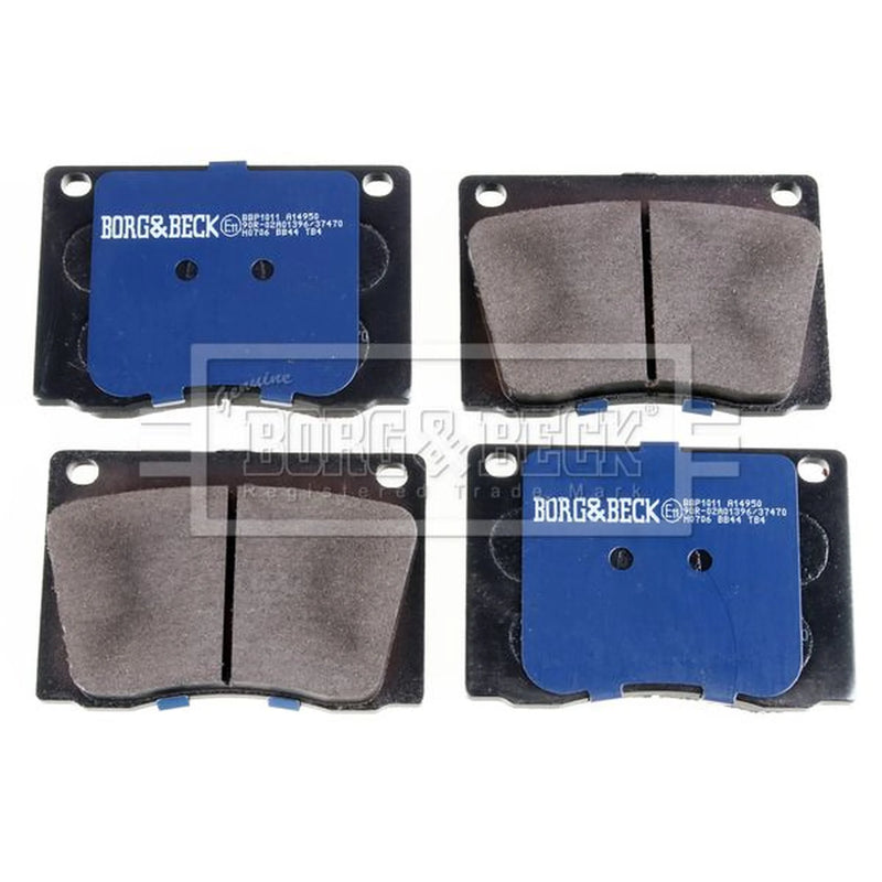 Borg & Beck 4 x Front Brake Pad Set BBP1011