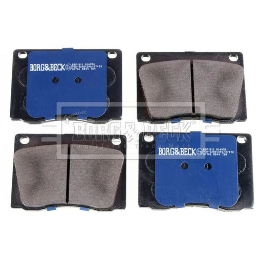 Borg & Beck 4 x Front Brake Pad Set BBP1011