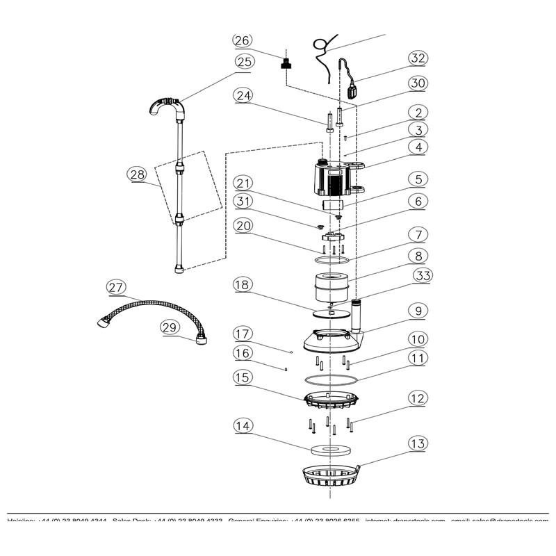 Draper Motor Y-WBP2A-08 1 Unit