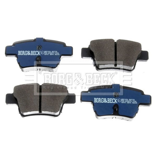 Borg & Beck 4 x Rear Brake Pad Set BBP1920