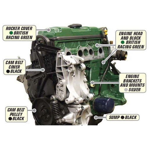 E-Tech Black Engine Enamel Paint 250ml Heat Resistant High Temp E-Tech  - Town Parts