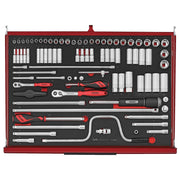 Teng Tools Mobile Tool Kit 278 Pieces Red TKW26R278F