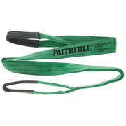 Faithfull Lifting Sling Green 2 Tonne 60mm x 2m - FAITDLS2T2M