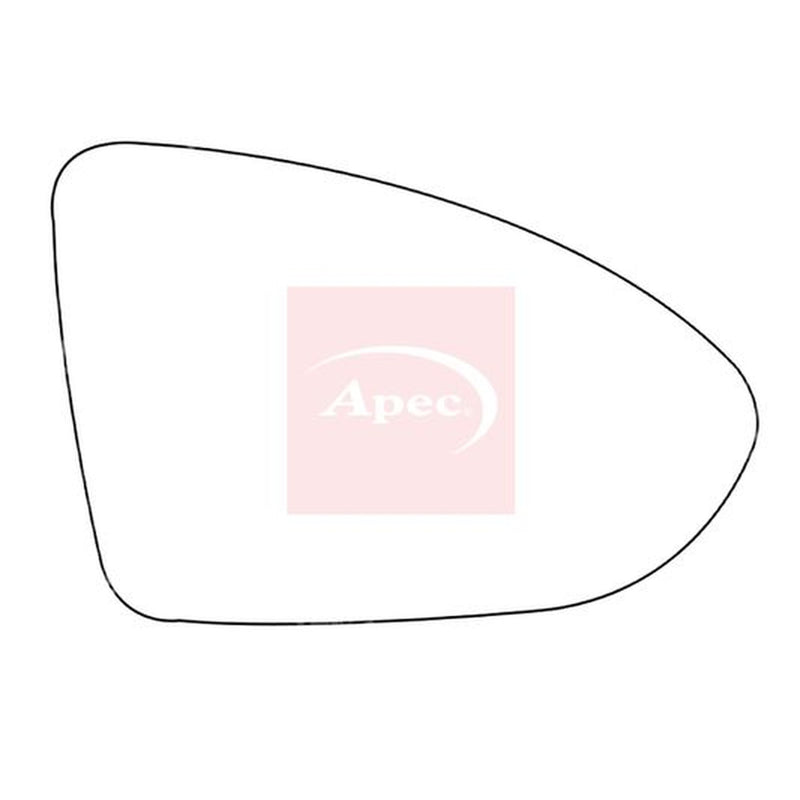 Apec Exterior Wing Mirror Glass Right AMS2052A