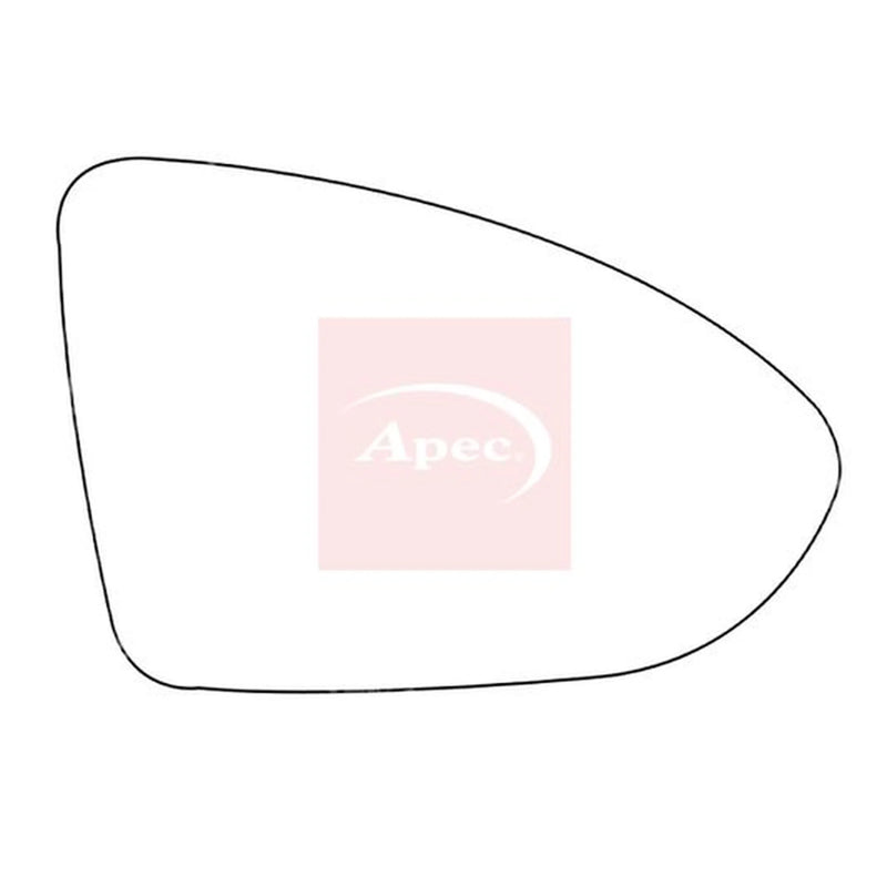 Apec Exterior Wing Mirror Glass Right AMS2052A
