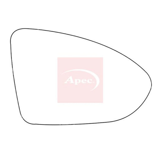 Apec Exterior Wing Mirror Glass Right AMS2052A