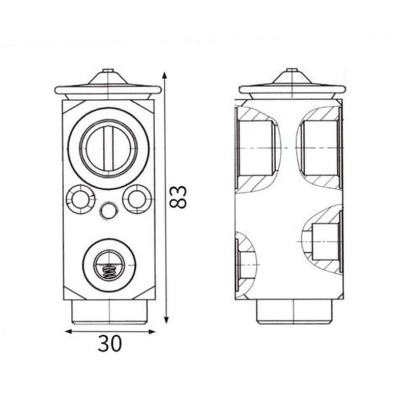 Mahle Air Conditioning Expansion Valve AVE 209 000S