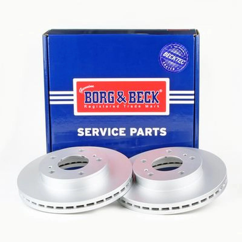 Borg & Beck 2 x Vented Front Brake Discs BBD4138