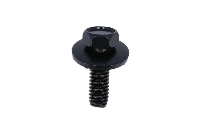 Connect Black Hex-Head Body Screw with Washer - for Toyota 50pc - CPL