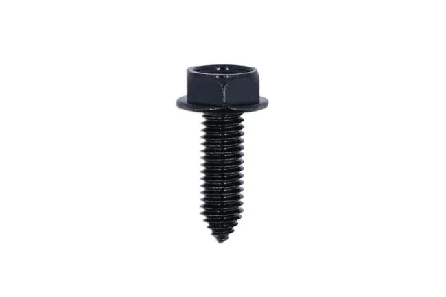 Connect Black Hex-Head Body Screw with Washer - for Vauxhall Opel 50pc - CPL