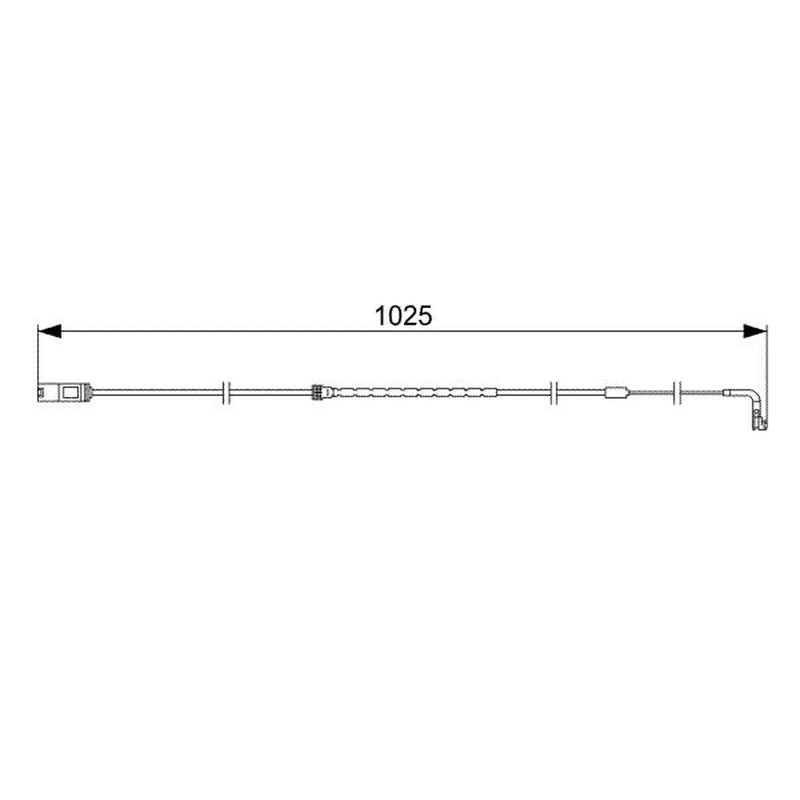 Bosch Brake Pad Wear Sensor Rear 1 987 473 026