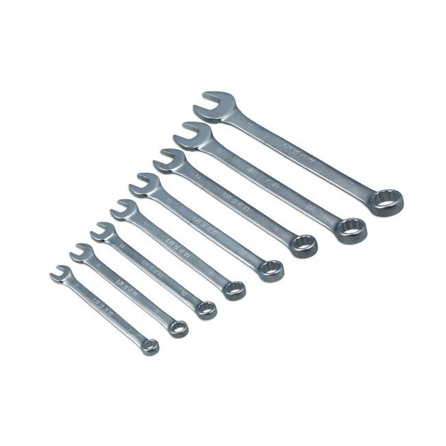 Laser Tools Combination Spanner Set 8 - 19mm 8pc - PL