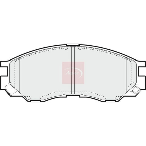 Apec Front Brake Pad Set PAD1059