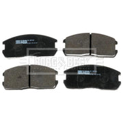 Borg & Beck 4 x Front Brake Pad Set BBP1200