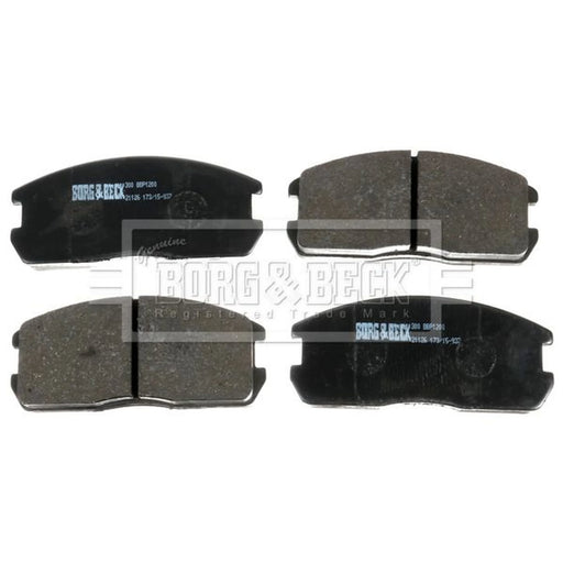 Borg & Beck 4 x Front Brake Pad Set BBP1200