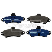 Borg & Beck 4 x Rear Brake Pad Set BBP2128