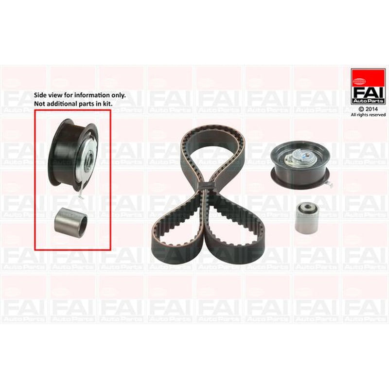 FAI Timing Belt Kit with Rollers TBK409