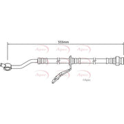 Apec Brake Hydraulic Hose Line Front Left HOS4260