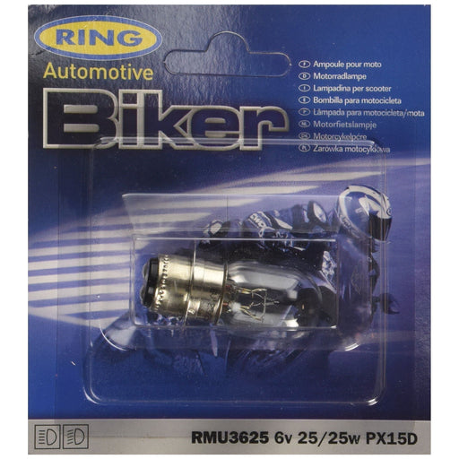Ring Automotive RMU3625 6V 25/25W Px15D Headlamp Ring  - Town Parts