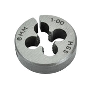 Faithfull HSS Straight Flute Split Die M6 x 1.0, 13/16in OD - FAIHSSDM6