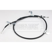 Borg & Beck Handbrake Cable Left Rear BKB3902
