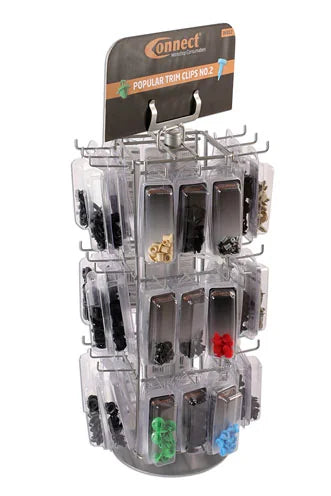 Connect Trim Clip Rack Version 2 c/w Clam Packs 108pc - CPL