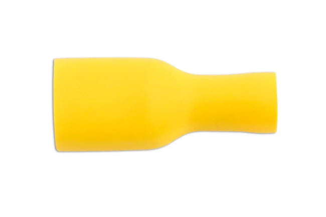 Connect Yellow Fully Insulated Female Push On Terminal 6.3mm 10pc - CPL